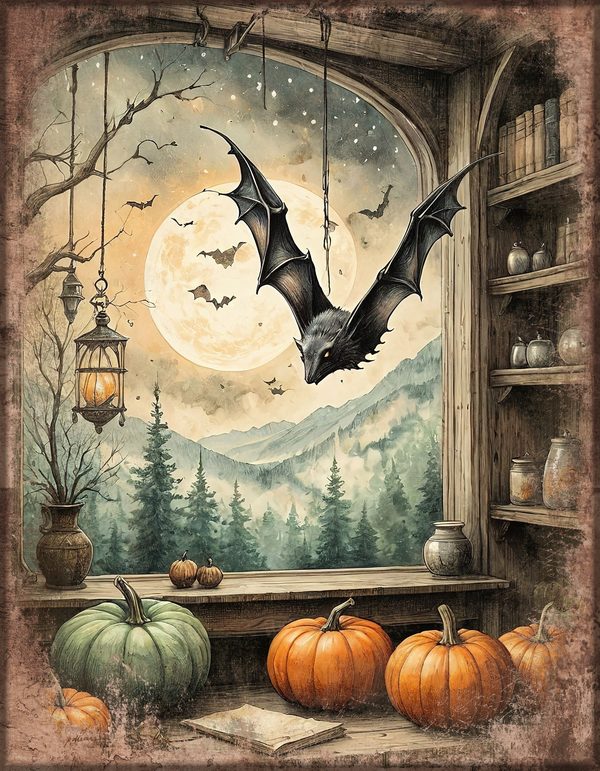 Junk Journal Papers: Printable Vintage Pages - Witches Kitchen - Commercial Use — image 46