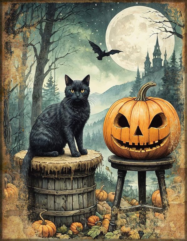Junk Journal Papers: Printable Vintage Pages - Witches Kitchen - Commercial Use — image 51
