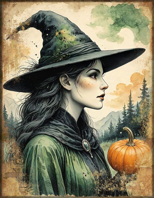 Junk Journal Papers: Printable Vintage Pages - Witches Kitchen - Commercial Use — image 57