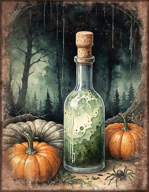 Junk Journal Papers: Printable Vintage Pages - Witches Kitchen - Commercial Use — image 60