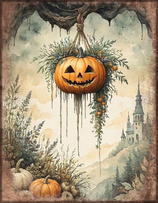 Junk Journal Papers: Printable Vintage Pages - Witches Kitchen - Commercial Use — image 62
