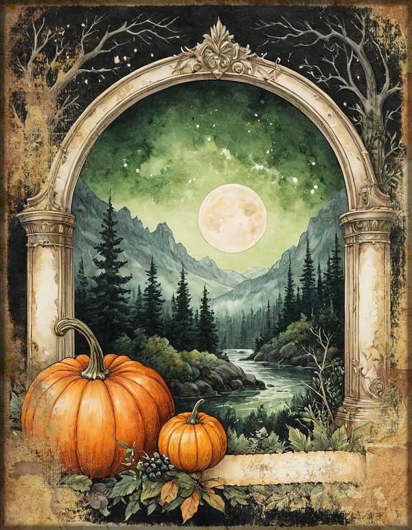 Junk Journal Papers: Printable Vintage Pages - Witches Kitchen - Commercial Use — image 65