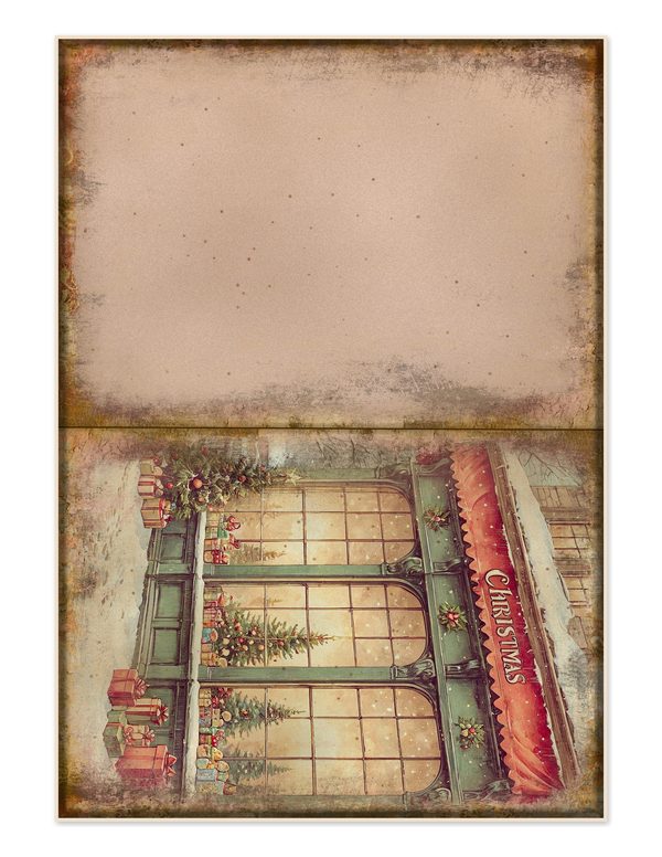 Vintage Christmas Morning Junk Journal Kit: Printable Papers, Cards, Tags (Digital Download) — image 32