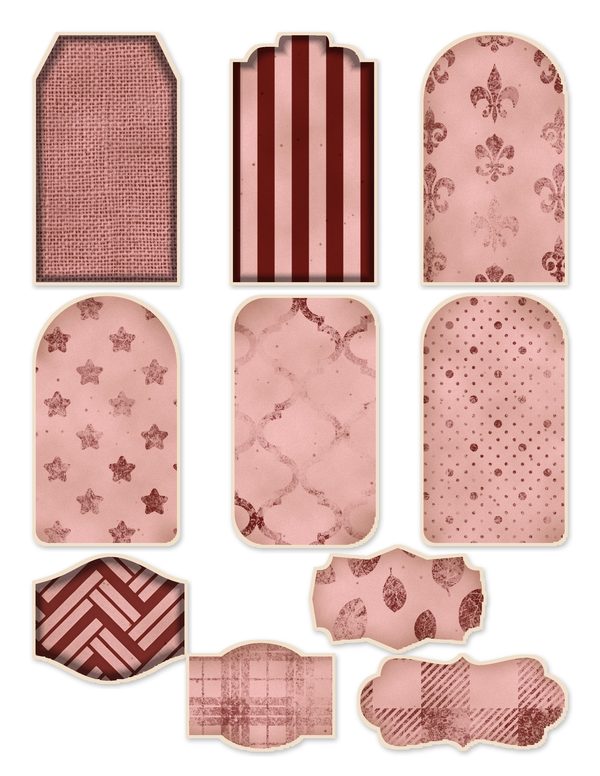 Vintage Christmas Morning Junk Journal Kit: Printable Papers, Cards, Tags (Digital Download) — image 49