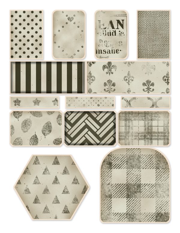Vintage Christmas Morning Junk Journal Kit: Printable Papers, Cards, Tags (Digital Download) — image 51