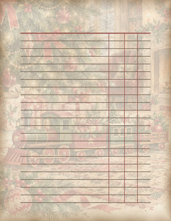 Vintage Christmas Morning Junk Journal Kit: Printable Papers, Cards, Tags (Digital Download) — image 64