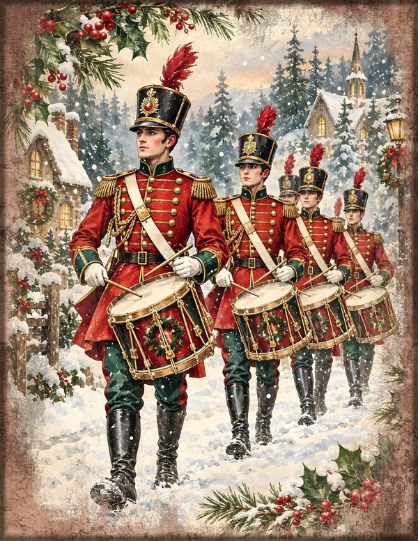 Twelvetide Junk Journal Kit: Printable Pages, Cards, Tags and Ephemera - Christmastide - Commercial Use — image 8