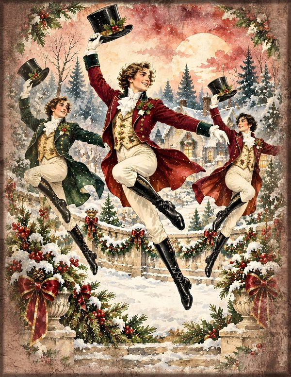 Twelvetide Junk Journal Kit: Printable Pages, Cards, Tags and Ephemera - Christmastide - Commercial Use — image 14