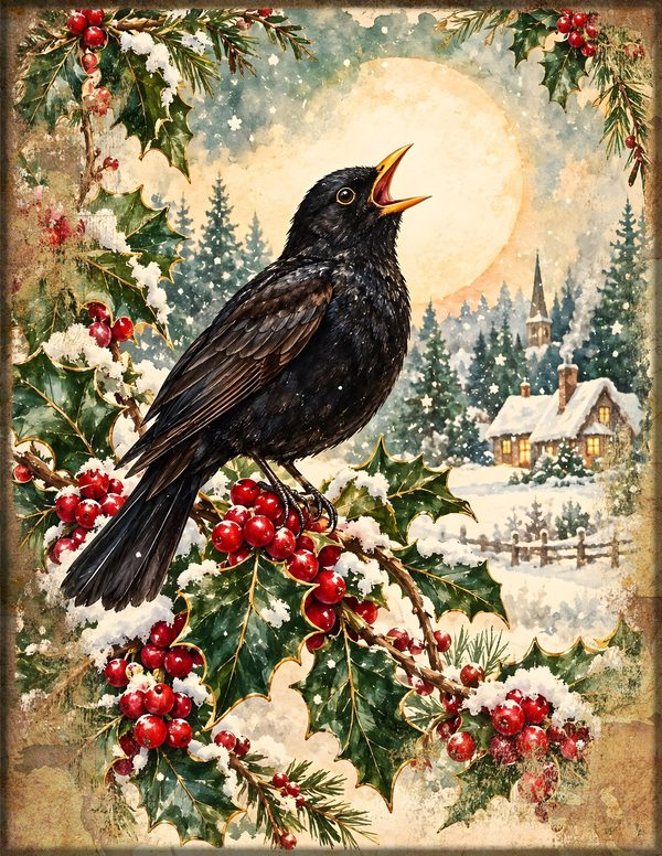 Twelvetide Junk Journal Kit: Printable Pages, Cards, Tags and Ephemera - Christmastide - Commercial Use — image 21