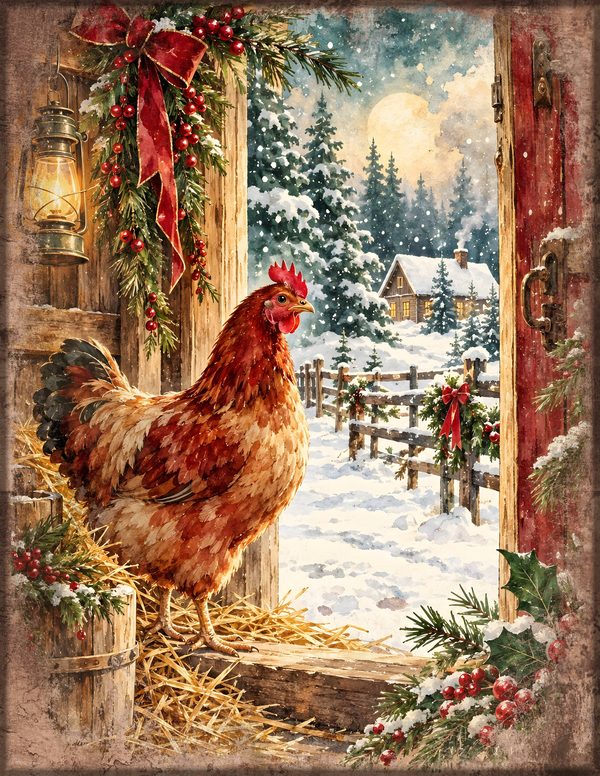 Twelvetide Junk Journal Kit: Printable Pages, Cards, Tags and Ephemera - Christmastide - Commercial Use — image 22