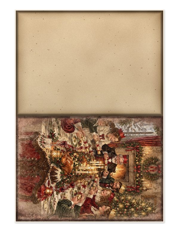 Twelvetide Junk Journal Kit: Printable Pages, Cards, Tags and Ephemera - Christmastide - Commercial Use — image 27
