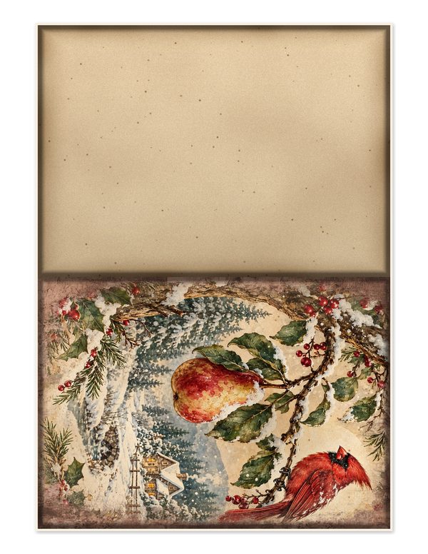 Twelvetide Junk Journal Kit: Printable Pages, Cards, Tags and Ephemera - Christmastide - Commercial Use — image 29