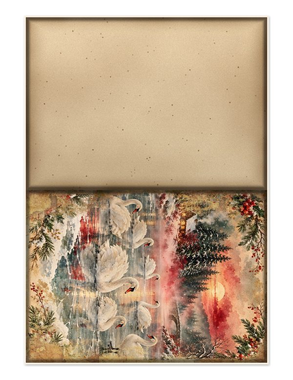 Twelvetide Junk Journal Kit: Printable Pages, Cards, Tags and Ephemera - Christmastide - Commercial Use — image 30
