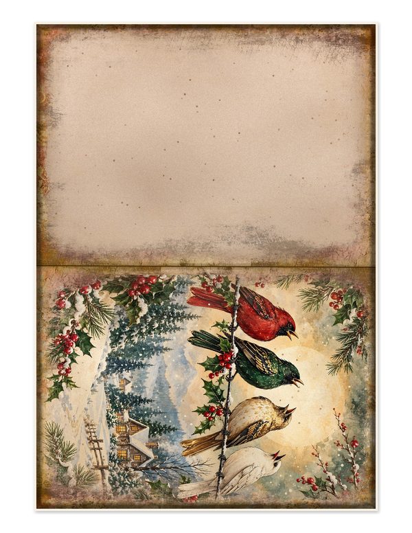 Twelvetide Junk Journal Kit: Printable Pages, Cards, Tags and Ephemera - Christmastide - Commercial Use — image 31