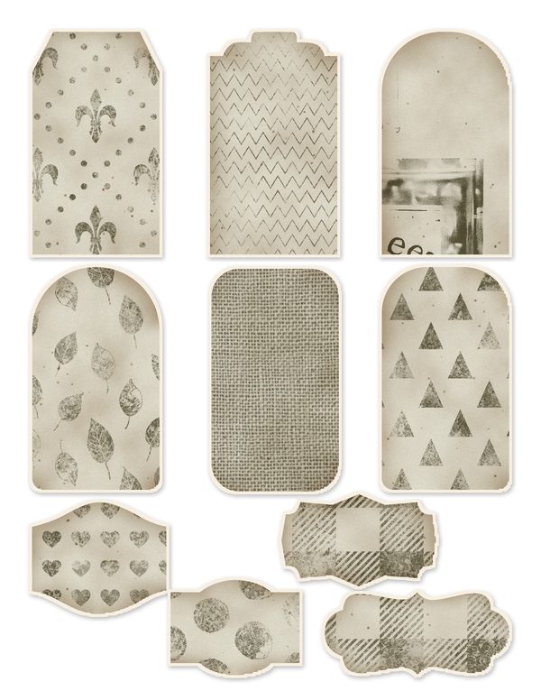 Twelvetide Junk Journal Kit: Printable Pages, Cards, Tags and Ephemera - Christmastide - Commercial Use — image 48