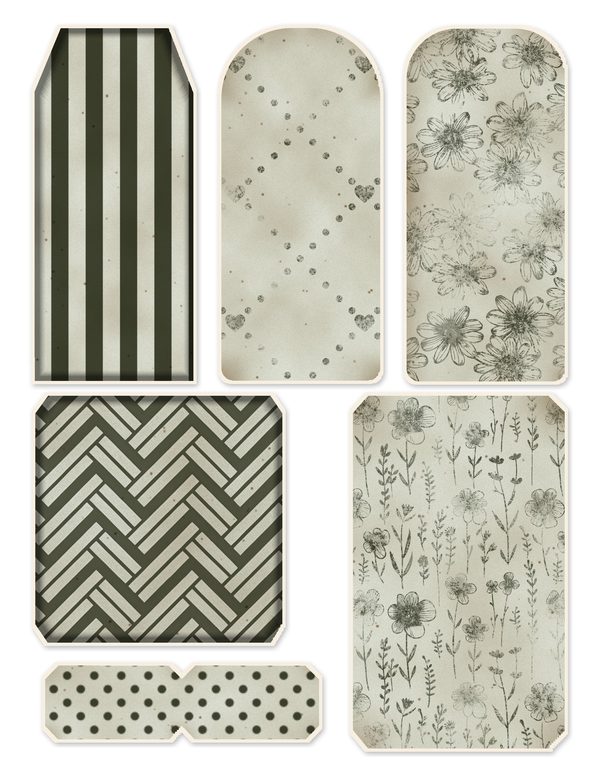 Twelvetide Junk Journal Kit: Printable Pages, Cards, Tags and Ephemera - Christmastide - Commercial Use — image 49