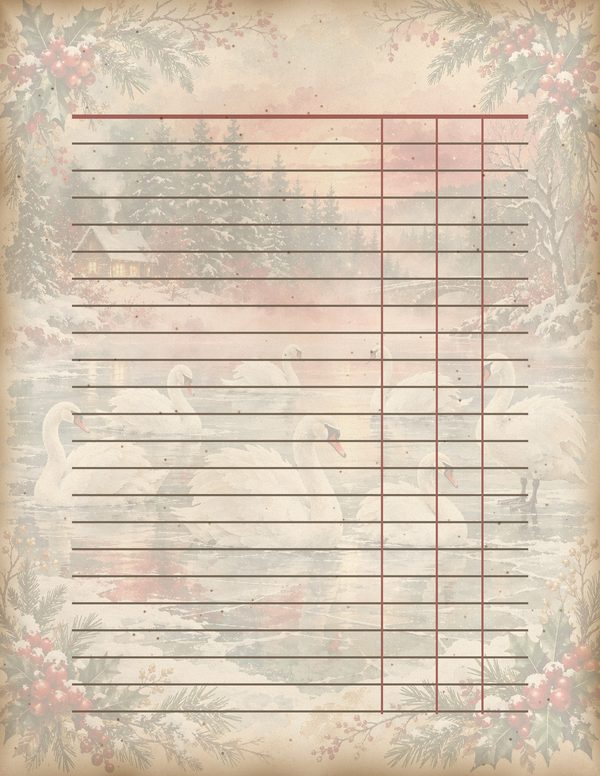 Twelvetide Junk Journal Kit: Printable Pages, Cards, Tags and Ephemera - Christmastide - Commercial Use — image 63