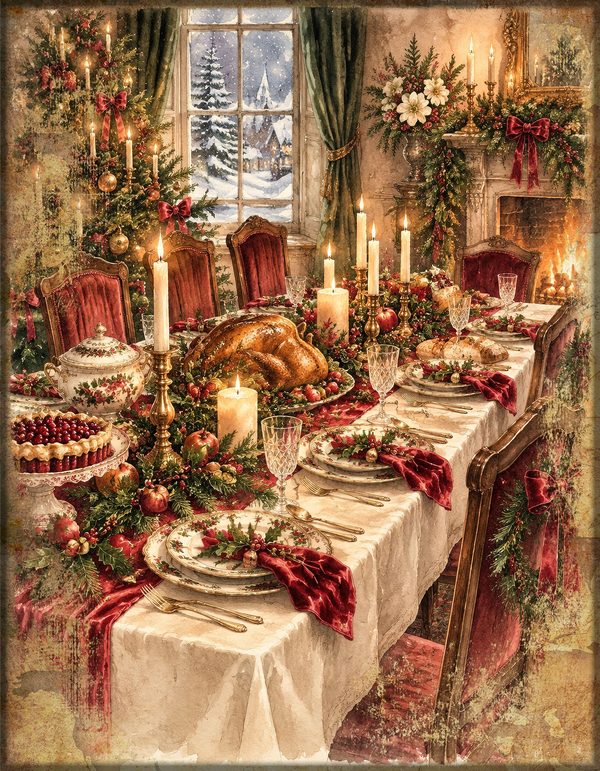 Baking Junk Journal Kit: Printable Pages, Cards, Tags and Ephemera - Gingerbread Kitchen - Commercial Use — image 9
