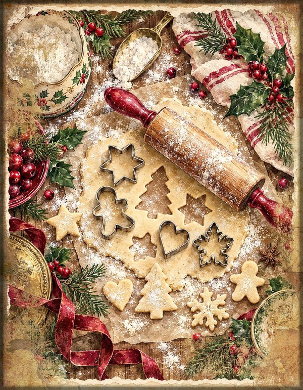 Baking Junk Journal Kit: Printable Pages, Cards, Tags and Ephemera - Gingerbread Kitchen - Commercial Use — image 15