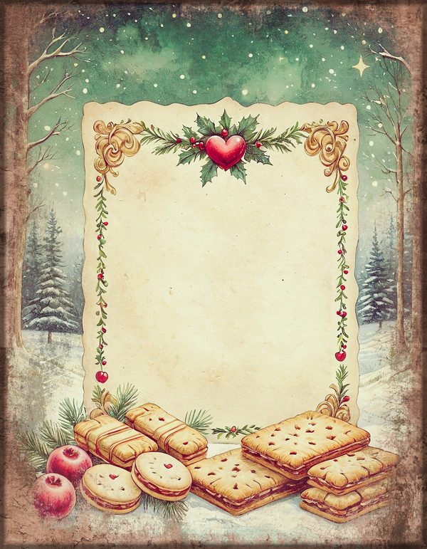 Baking Junk Journal Kit: Printable Pages, Cards, Tags and Ephemera - Gingerbread Kitchen - Commercial Use — image 16