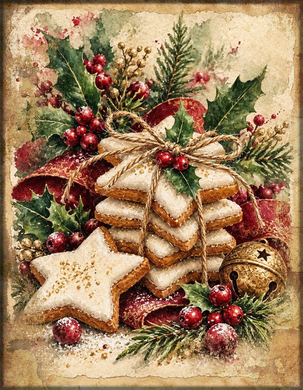 Baking Junk Journal Kit: Printable Pages, Cards, Tags and Ephemera - Gingerbread Kitchen - Commercial Use — image 17