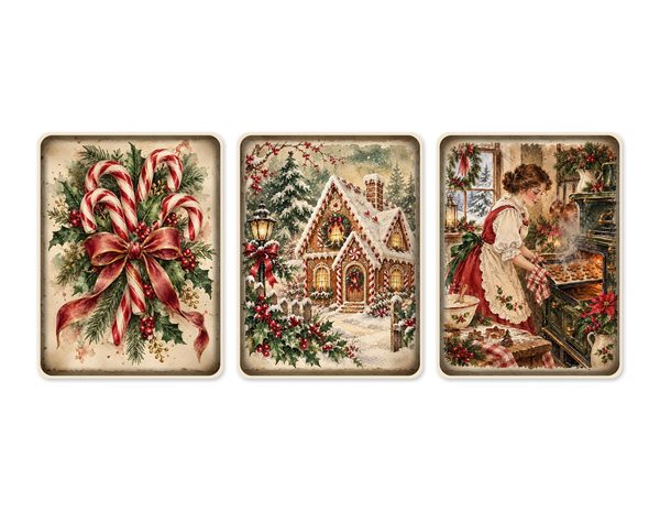 Baking Junk Journal Kit: Printable Pages, Cards, Tags and Ephemera - Gingerbread Kitchen - Commercial Use — image 55