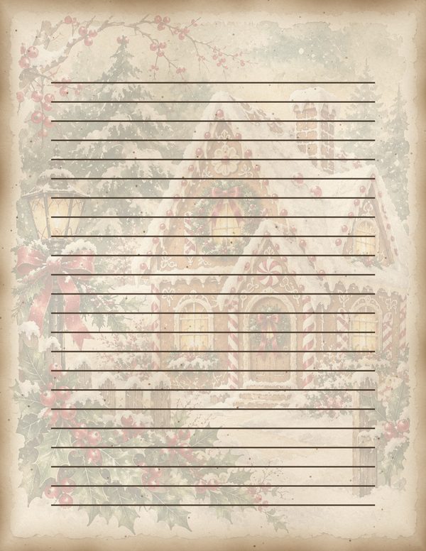Baking Junk Journal Kit: Printable Pages, Cards, Tags and Ephemera - Gingerbread Kitchen - Commercial Use — image 58