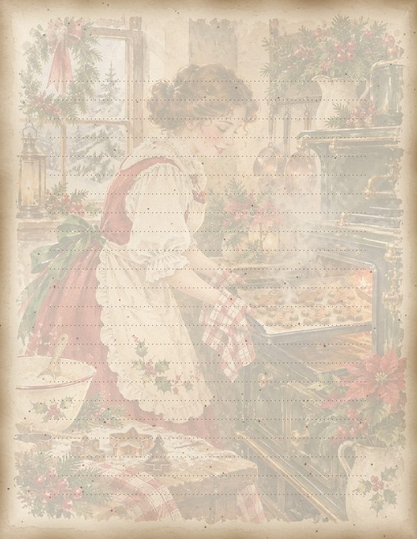 Baking Junk Journal Kit: Printable Pages, Cards, Tags and Ephemera - Gingerbread Kitchen - Commercial Use — image 59