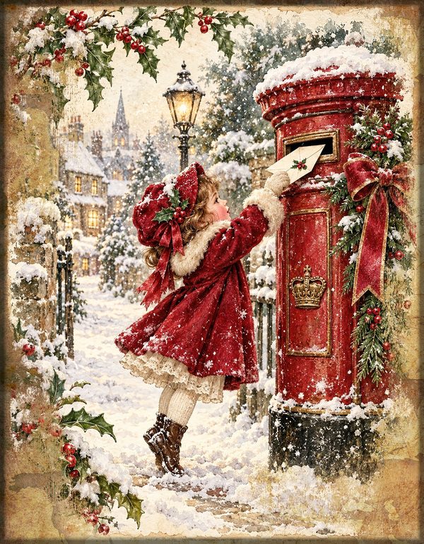 Christmas Junk Journal Kit: Printable Pages, Cards, Tags and Ephemera - Father Christmas - Commercial Use — image 6