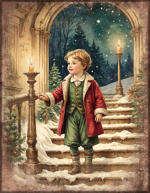 Christmas Junk Journal Kit: Printable Pages, Cards, Tags and Ephemera - Father Christmas - Commercial Use — image 15