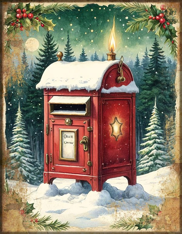 Christmas Junk Journal Kit: Printable Pages, Cards, Tags and Ephemera - Father Christmas - Commercial Use — image 25