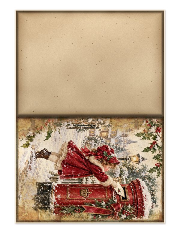 Christmas Junk Journal Kit: Printable Pages, Cards, Tags and Ephemera - Father Christmas - Commercial Use — image 30
