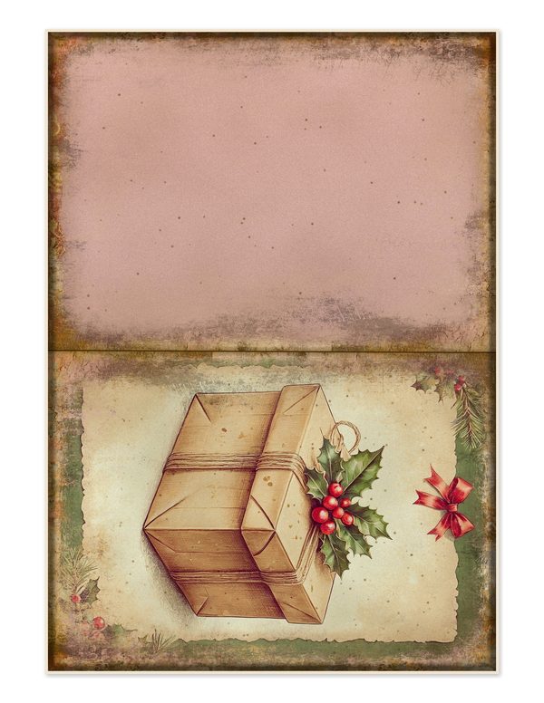 Christmas Junk Journal Kit: Printable Pages, Cards, Tags and Ephemera - Father Christmas - Commercial Use — image 33