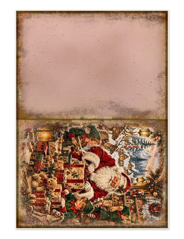Christmas Junk Journal Kit: Printable Pages, Cards, Tags and Ephemera - Father Christmas - Commercial Use — image 34