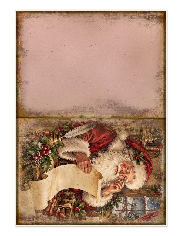 Christmas Junk Journal Kit: Printable Pages, Cards, Tags and Ephemera - Father Christmas - Commercial Use — image 35