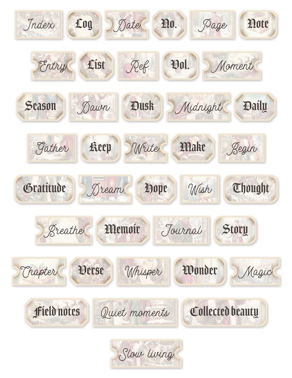 Christmas Junk Journal Kit: Printable Pages, Cards, Tags and Ephemera - Father Christmas - Commercial Use — image 56