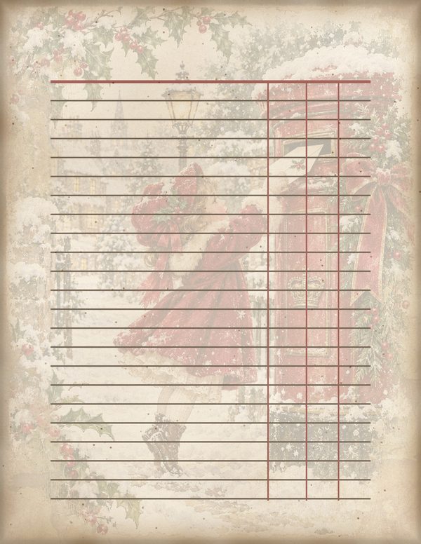 Christmas Junk Journal Kit: Printable Pages, Cards, Tags and Ephemera - Father Christmas - Commercial Use — image 63