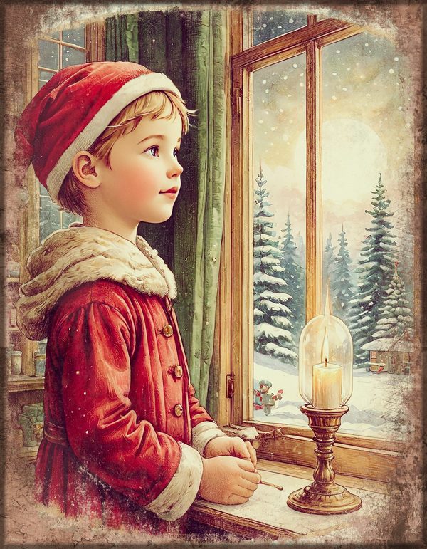 Junk Journal Kit: Printable Pages, Cards, Tags and Ephemera - Victorian Christmas - Commercial Use — image 3