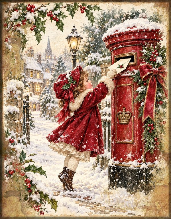 Junk Journal Kit: Printable Pages, Cards, Tags and Ephemera - Victorian Christmas - Commercial Use — image 12