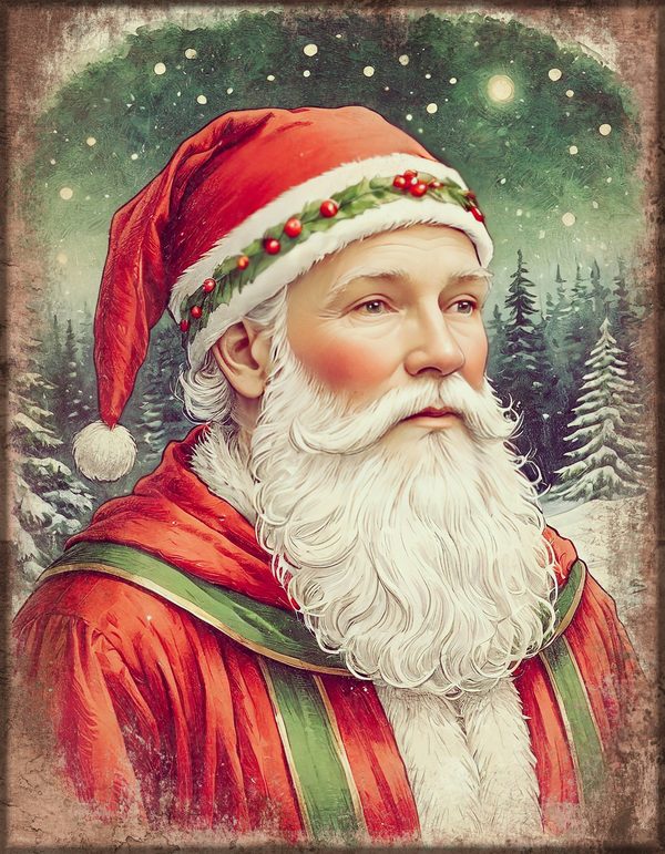 Junk Journal Kit: Printable Pages, Cards, Tags and Ephemera - Victorian Christmas - Commercial Use — image 31