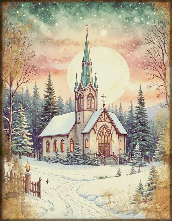 Junk Journal Kit: Printable Pages, Cards, Tags and Ephemera - Victorian Christmas - Commercial Use — image 34