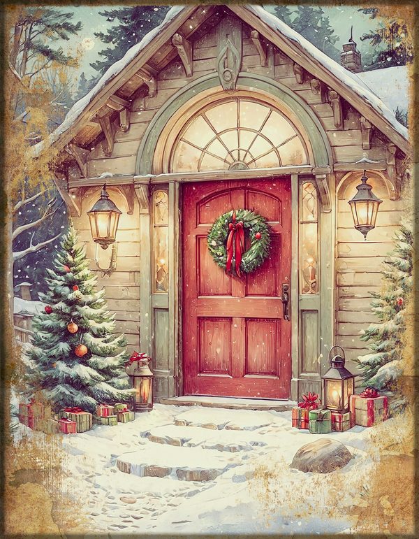 Junk Journal Kit: Printable Pages, Cards, Tags and Ephemera - Victorian Christmas - Commercial Use — image 40
