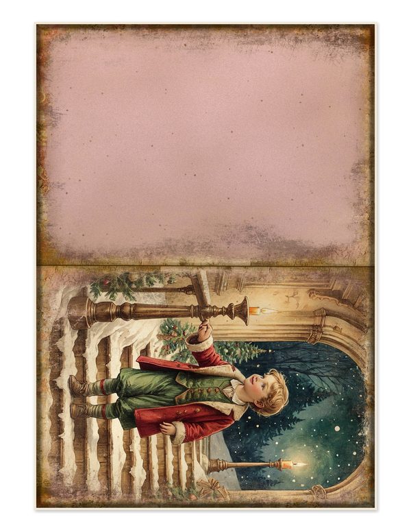 Junk Journal Kit: Printable Pages, Cards, Tags and Ephemera - Victorian Christmas - Commercial Use — image 46