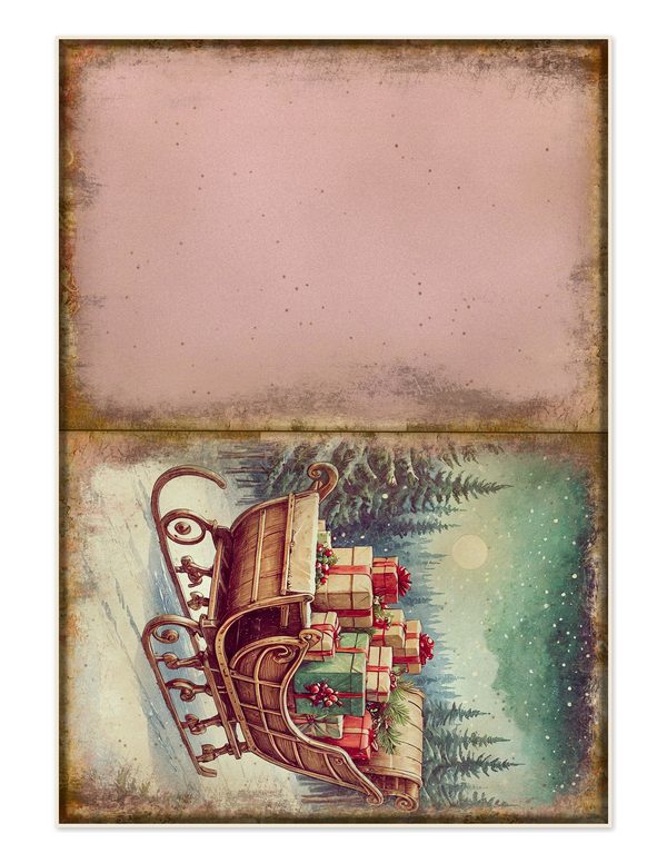 Junk Journal Kit: Printable Pages, Cards, Tags and Ephemera - Victorian Christmas - Commercial Use — image 48