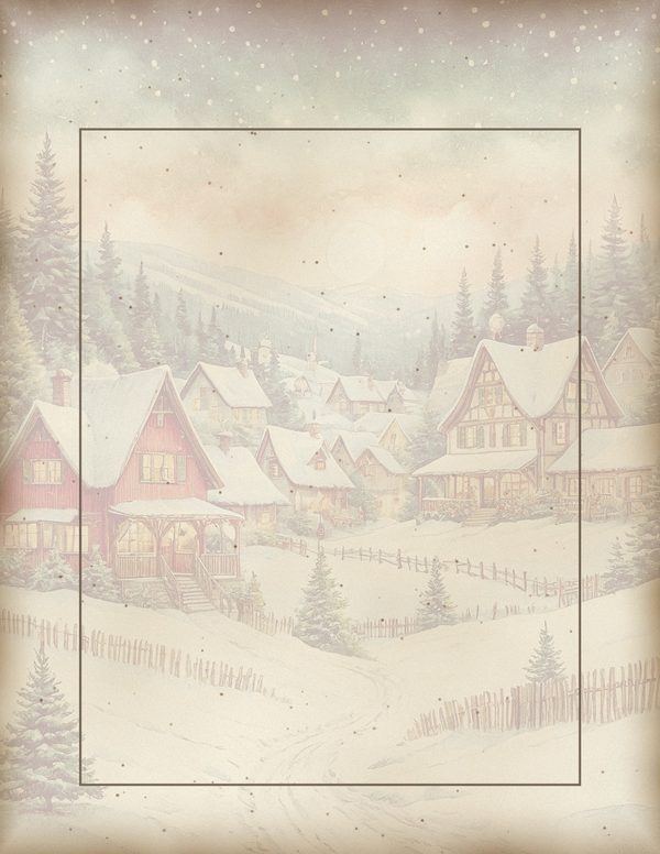 Junk Journal Kit: Printable Pages, Cards, Tags and Ephemera - Victorian Christmas - Commercial Use — image 73