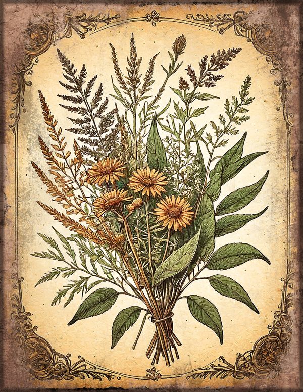 Junk Journal Papers: Printable Vintage Pages - Gothic Apothecary - Commercial Use — image 3
