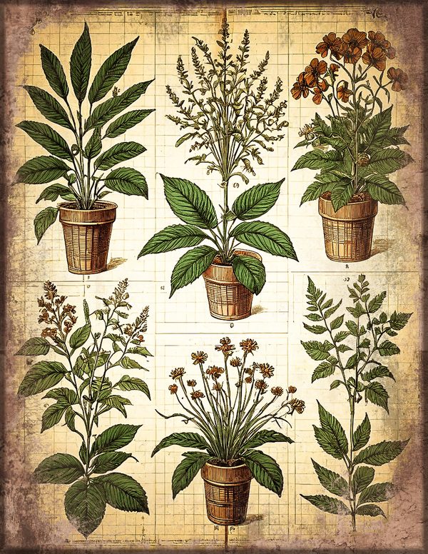 Junk Journal Papers: Printable Vintage Pages - Gothic Apothecary - Commercial Use — image 34