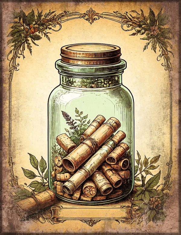 Junk Journal Papers: Printable Vintage Pages - Gothic Apothecary - Commercial Use — image 38