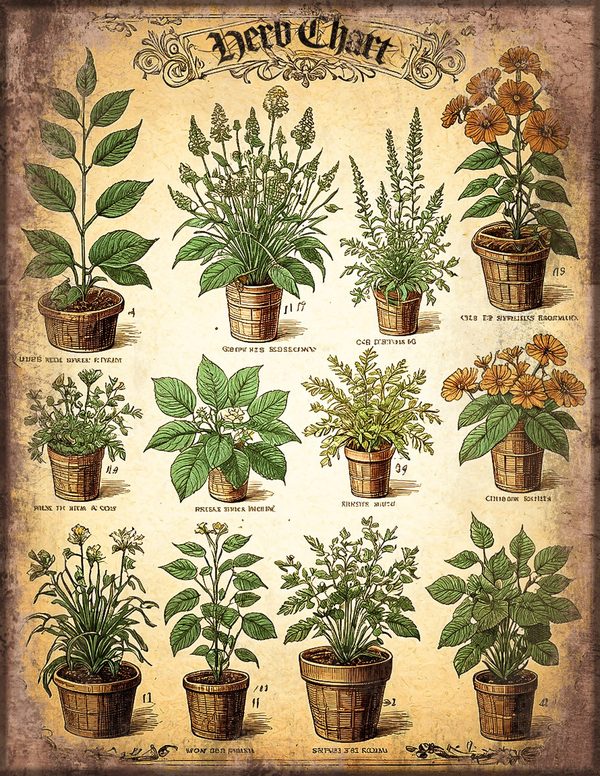 Junk Journal Papers: Printable Vintage Pages - Gothic Apothecary - Commercial Use — image 48
