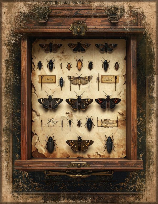 Junk Journal Papers: Printable Vintage Pages - Cabinet of Curiosities - Commercial Use — image 56